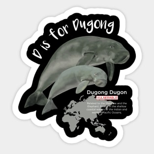Dugong Sticker